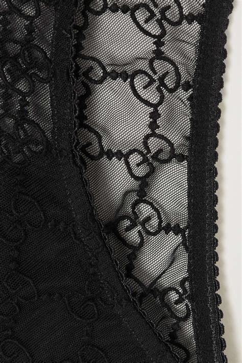 gucci embroidered tulle|gucci tulle bra.